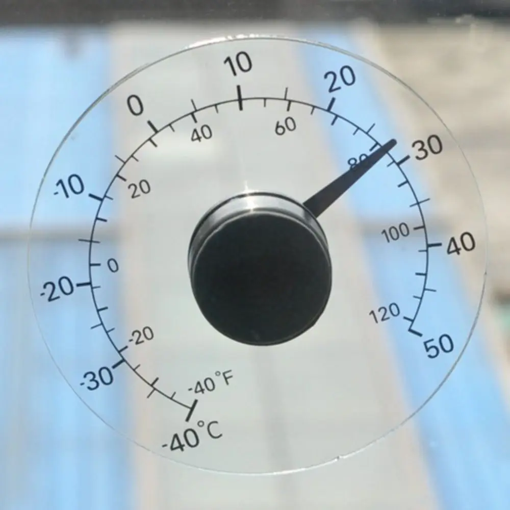 Mini Acrylic Round Stainless Steel Pointer Outdoor Temperature Meter Waterproof Clear Weather Tool Durable Station Clock
Mini Acrylic Round Stainless Steel Pointer Outdoor Temperature Meter Waterproof Clear Weather Tool Durable Station Clock