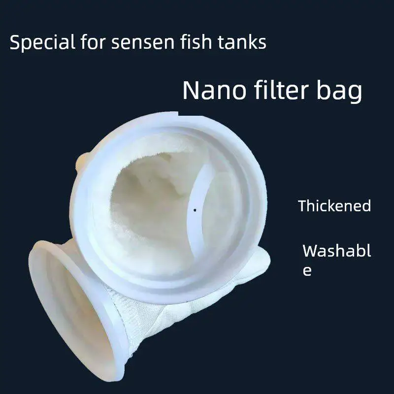 Thickened Nano Filter Bag for Sensen Aquarium Urchin Bottom Filter Bag Magical Efficient Aquarium Equipment Pet Food Supplies
Thickened Nano Filter Bag for Sensen Aquarium Urchin Bottom Filter Bag Magical Efficient Aquarium Equipment Pet Food Supplies