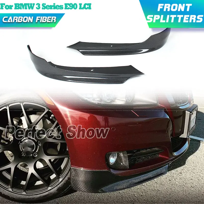 Carbon Fiber Car Front Bumper Splitters Winglets for BMW 3 Series E90 LCI Sedan 2009-2012 Racing Front Splitters Flaps FRP
Carbon Fiber Car Front Bumper Splitters Winglets for BMW 3 Series E90 LCI Sedan 2009-2012 Racing Front Splitters Flaps FRP