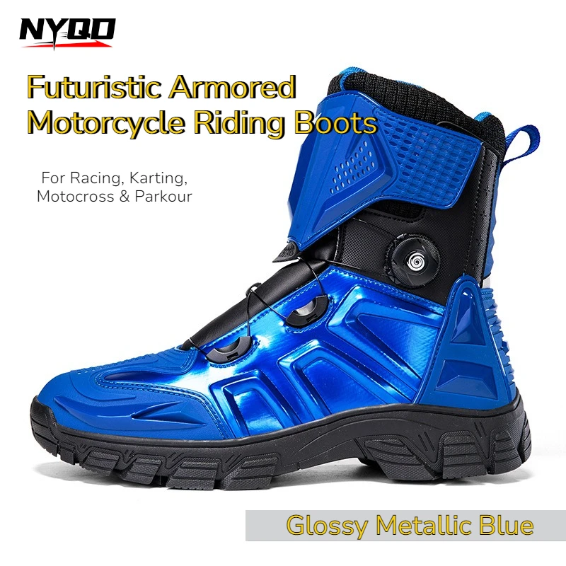 Motorcycle Riding Shoes All-Season Breathable Anti-Slip Protective Road Racing Boots Strike Boxing Shoes for Men and Women
Motorcycle Riding Shoes All-Season Breathable Anti-Slip Protective Road Racing Boots Strike Boxing Shoes for Men and Women