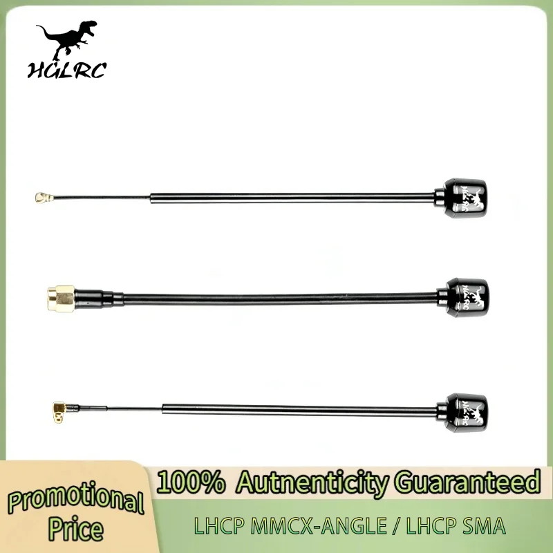 HGLRC Mini Long Range Hammer Antenna Mini RHCP LHCP Spin SMA UFL MMCX Angle 5.8G 2.5dBi 135mm For RC FPV Racing Drone
HGLRC Mini Long Range Hammer Antenna Mini RHCP LHCP Spin SMA UFL MMCX Angle 5.8G 2.5dBi 135mm For RC FPV Racing Drone