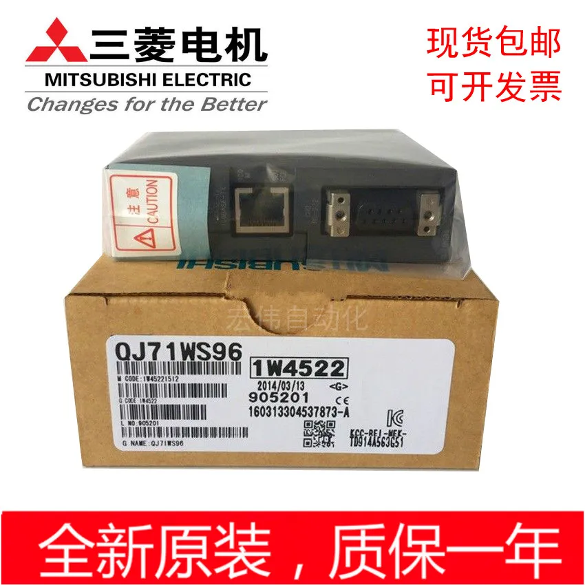 The new original Mitsubishi Q series module QJ71W96QJ71MES96 is guaranteed for one year in stock.
The new original Mitsubishi Q series module QJ71W96QJ71MES96 is guaranteed for one year in stock.