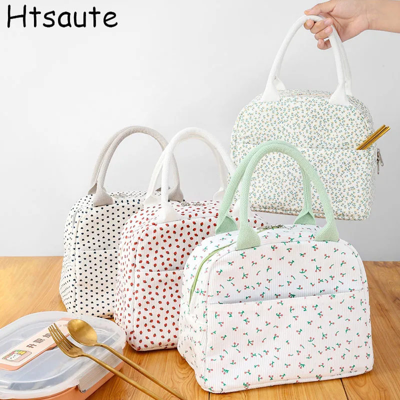 Fashionable Thickened Printed Cotton Handbag Large Capacity Tote Mommy Bag Lunch Box Storage Pouch Commuter Handheld Bag
Fashionable Thickened Printed Cotton Handbag Large Capacity Tote Mommy Bag Lunch Box Storage Pouch Commuter Handheld Bag