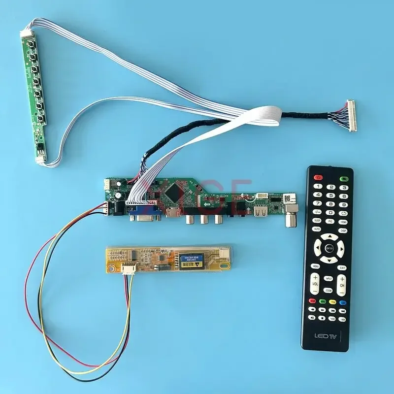 Для N154Z1 N154Z3 LTN154MT02 плата драйвера ЖК-контроллера 1CCFL 30-контактный LVDS 1680*1050 ТВ аналоговый экран VGA + HDMI + AV + USB + ИК-комплект DIY
Для N154Z1 N154Z3 LTN154MT02 плата драйвера ЖК-контроллера 1CCFL 30-контактный LVDS 1680*1050 ТВ аналоговый экран VGA + HDMI + AV + USB + ИК-комплект DIY