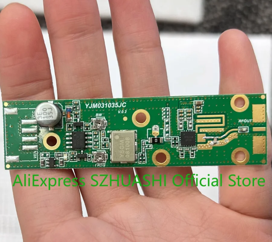 SZHUASHI 0.9G 3W Sweep Signal Source PCBA Board Without Shell Applied to 840-940MHz 100% NEW Customizable Series
SZHUASHI 0.9G 3W Sweep Signal Source PCBA Board Without Shell Applied to 840-940MHz 100% NEW Customizable Series