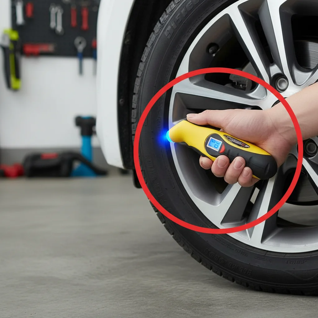 Car Digital Tire Pressure Gauge High Precision LCD Display Tire Pressure Monitor Anti-Explosion Portable Tire Inflation Tool
Car Digital Tire Pressure Gauge High Precision LCD Display Tire Pressure Monitor Anti-Explosion Portable Tire Inflation Tool