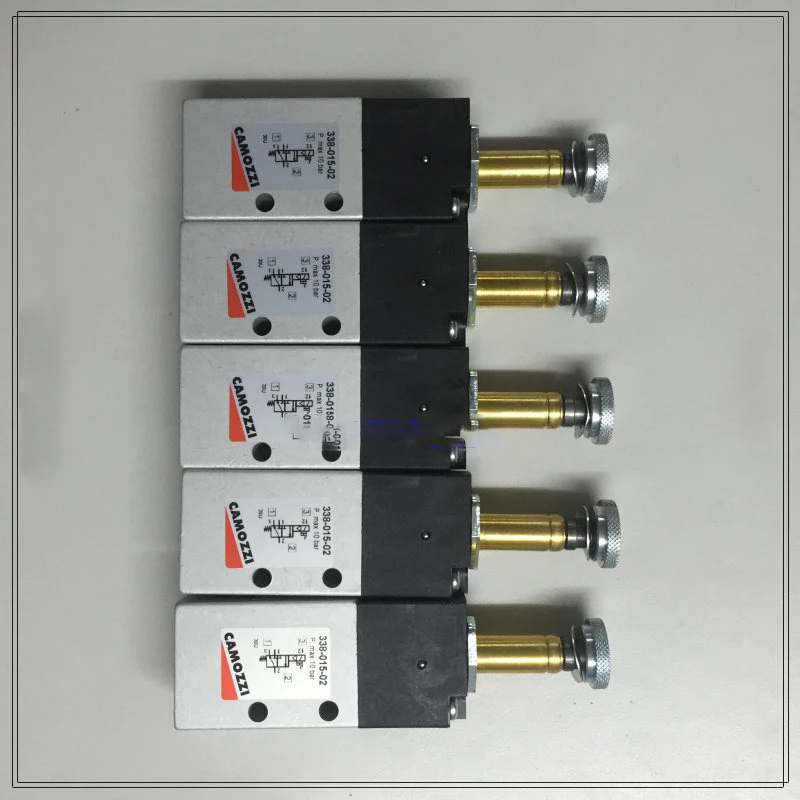 CAMOZZI Solenoid Valve 338L-015-02 354-015-02 358-015-02 338-015-02
CAMOZZI Solenoid Valve 338L-015-02 354-015-02 358-015-02 338-015-02
