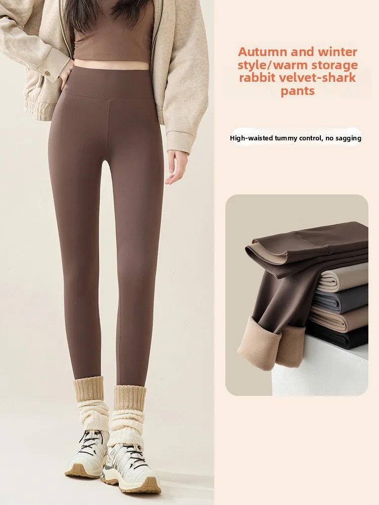 High Waist Yoga Pants Women's Casual Sle Autumn New ark Skin Pants Thiened Warm Slimming High Rise Butt Lifting
High Waist Yoga Pants Women's Casual Sle Autumn New ark Skin Pants Thiened Warm Slimming High Rise Butt Lifting