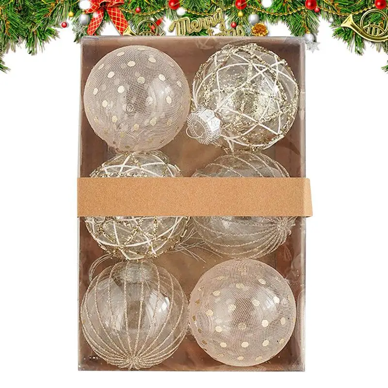 Ball Ornaments Festive Balls Window Decorations Set Of 6 Hangable Ball Ornament For Winter Decorations For Indoor Outdoor Home
Ball Ornaments Festive Balls Window Decorations Set Of 6 Hangable Ball Ornament For Winter Decorations For Indoor Outdoor Home