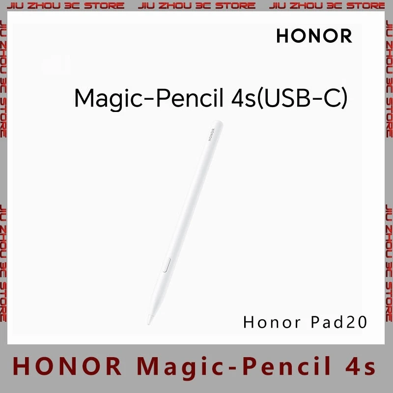 Honor Magic Pencil 4s Capacitive Stylus Pen Usb C Original Palm Rejection Touch Screen Drawing Sketching For Honor Tablet 20
Honor Magic Pencil 4s Capacitive Stylus Pen Usb C Original Palm Rejection Touch Screen Drawing Sketching For Honor Tablet 20
