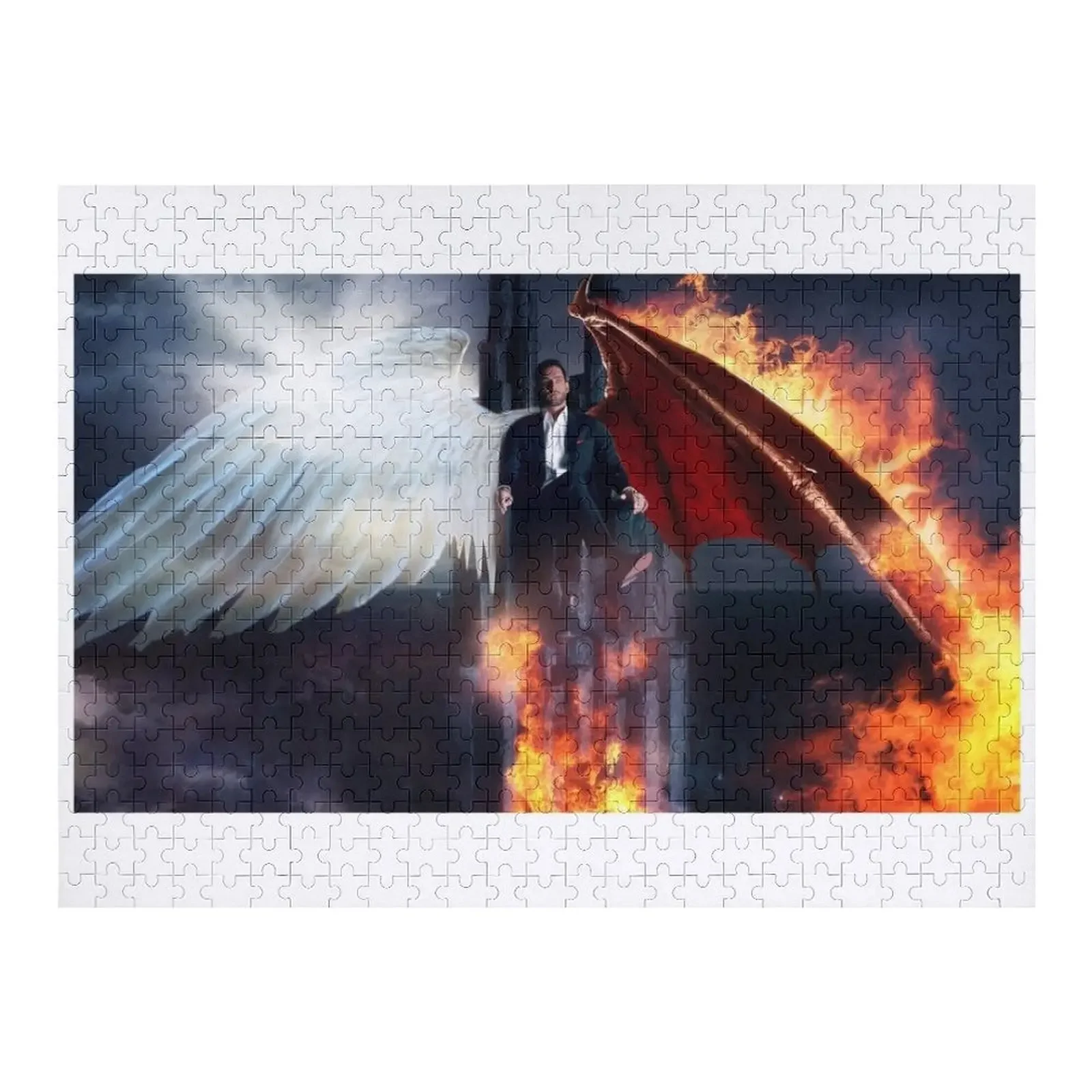Lucifer-счастливый престол, картина-головоломка, персонализированная головоломка
Lucifer-счастливый престол, картина-головоломка, персонализированная головоломка