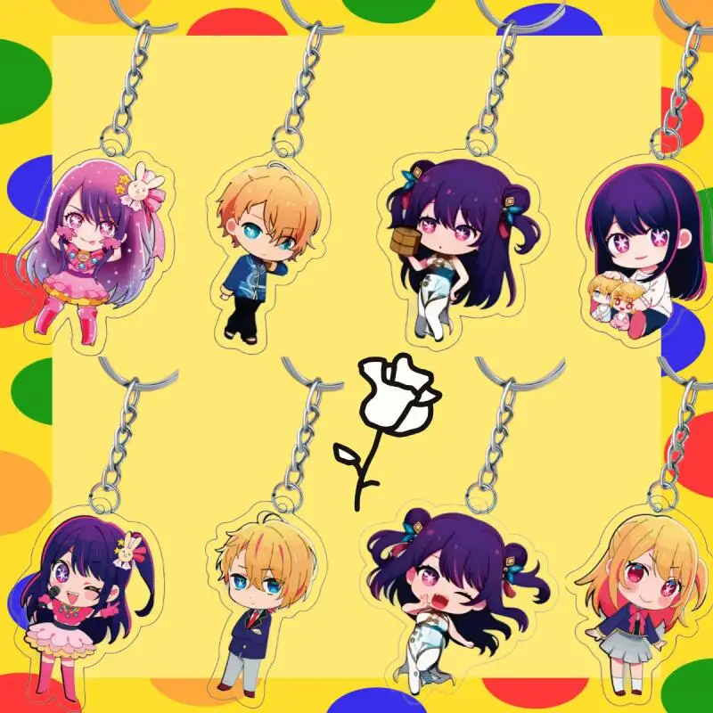 Anime Acrylic Key Ring for Oshi No Ko Aqua Hoshino Ruby Hoshino Sarina Tendouji Ai Hoshino Q-Version Acrylic Keychain Pendant
Anime Acrylic Key Ring for Oshi No Ko Aqua Hoshino Ruby Hoshino Sarina Tendouji Ai Hoshino Q-Version Acrylic Keychain Pendant