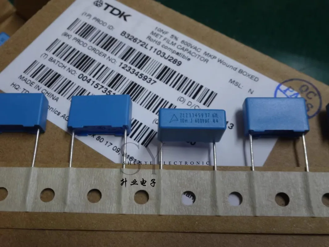 5PCS/10PCS EPCOS 0.01uf/600vAC 10nf 103 New 15MM thin film capacitor B32672L1103J289
5PCS/10PCS EPCOS 0.01uf/600vAC 10nf 103 New 15MM thin film capacitor B32672L1103J289
