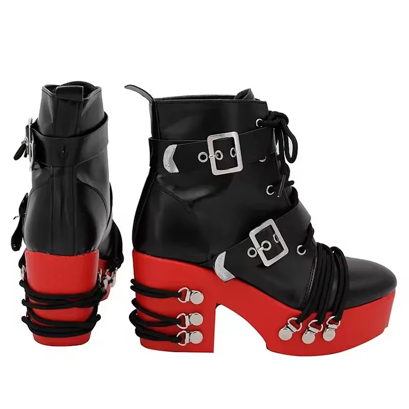 CyMarie Rose Cosplay Shoes Short Boots Cosplay Prop PU Leather Shoes Halloween Carnival Boots Custom Made
CyMarie Rose Cosplay Shoes Short Boots Cosplay Prop PU Leather Shoes Halloween Carnival Boots Custom Made