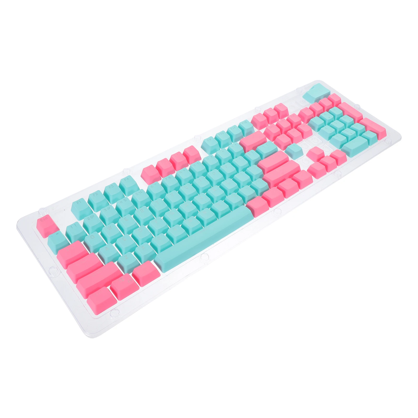 1Set Pbt Mechanical Keyboard Key Caps 104 Keys Ergonomic Stepped Arc Design Replacement for Computer Key Caps Replacement Keycap
1Set Pbt Mechanical Keyboard Key Caps 104 Keys Ergonomic Stepped Arc Design Replacement for Computer Key Caps Replacement Keycap