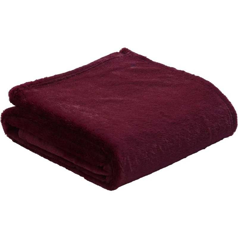 Plush Bed Blanket with Faux Fur Reverse - Twin 60 X 90, Red
Plush Bed Blanket with Faux Fur Reverse - Twin 60 X 90, Red