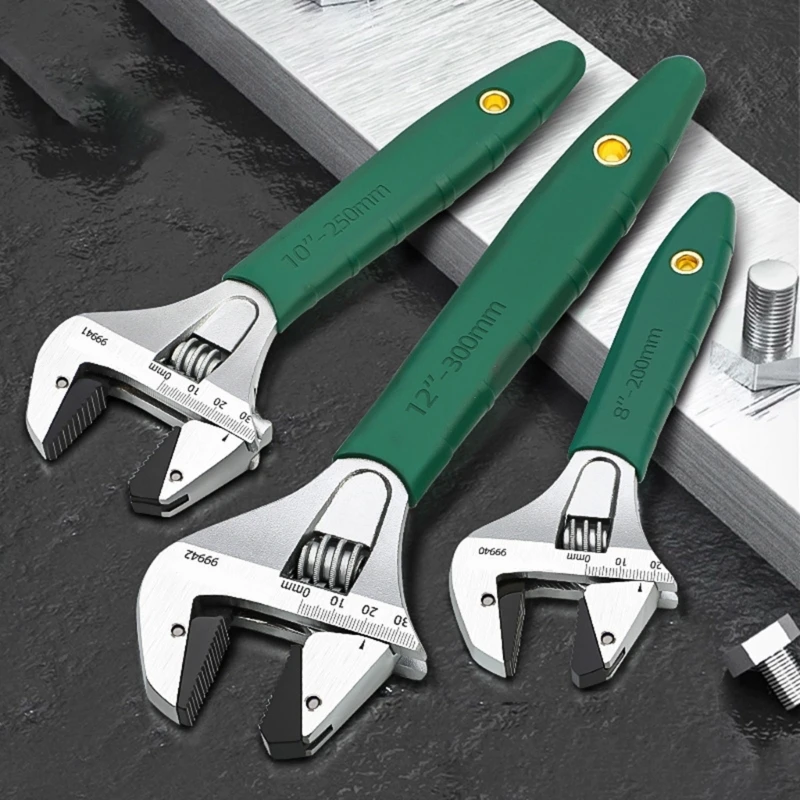 Portable Adjustable Wrench Ergonomic Designs Ergonomic Wrench Simple Use for Home Repairs Auto Maintenance Outdoor Tasks
Portable Adjustable Wrench Ergonomic Designs Ergonomic Wrench Simple Use for Home Repairs Auto Maintenance Outdoor Tasks