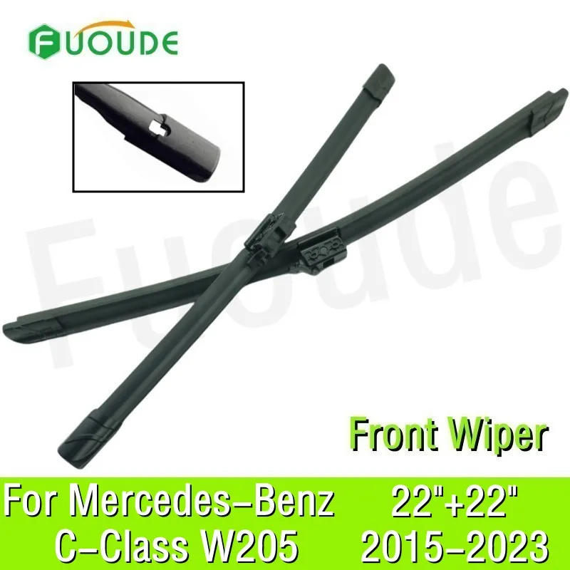 For Mercedes-Benz C-Class W205 Wiper Blade 22"+22" Car Windshield Windscreen Rubber 2015 2016 2017 2018 2019 2020 2021 2022 2023
For Mercedes-Benz C-Class W205 Wiper Blade 22"+22" Car Windshield Windscreen Rubber 2015 2016 2017 2018 2019 2020 2021 2022 2023