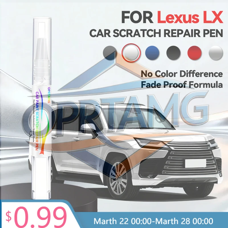 Ручка-корректор для ремонта автомобильной краски (1996-2026 Lexus LX), аксессуары для устранения царапин, цвета: белый, черный, серебристый
Ручка-корректор для ремонта автомобильной краски (1996-2026 Lexus LX), аксессуары для устранения царапин, цвета: белый, черный, серебристый