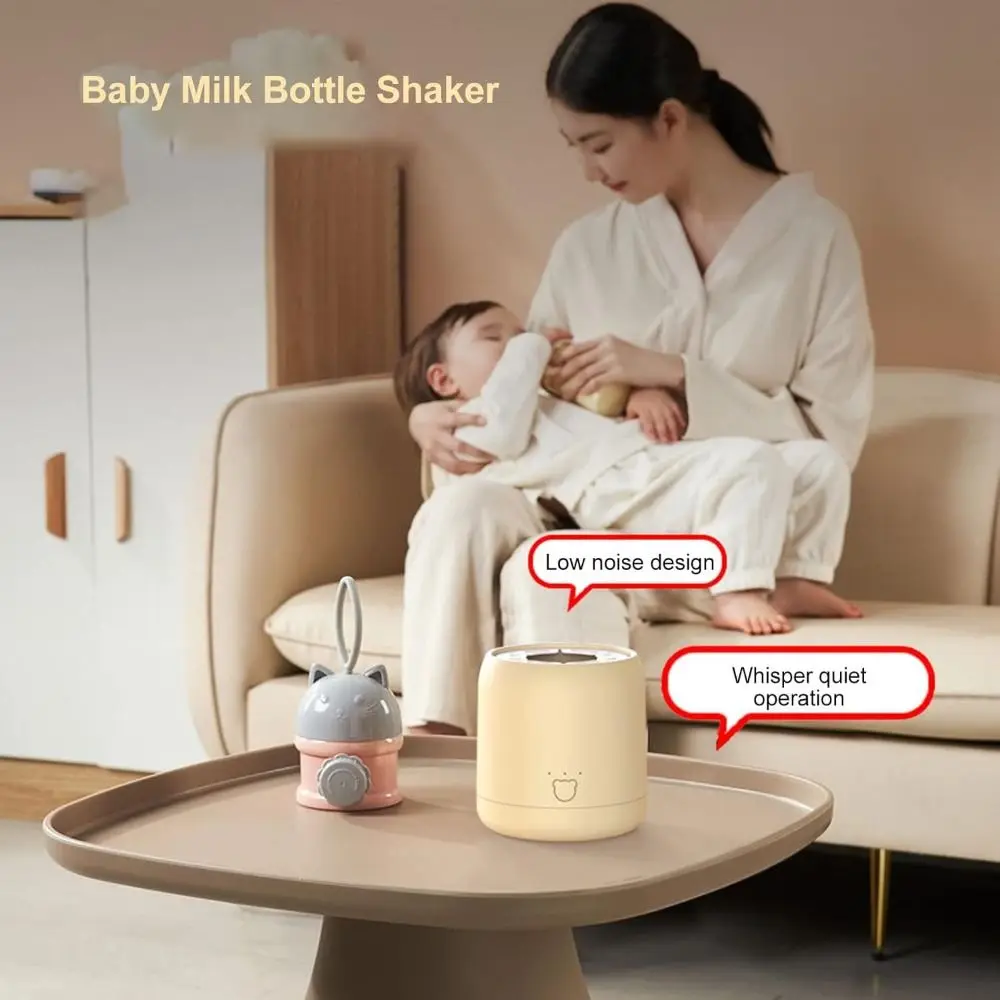 Automatic Mixing Bottle Shaker Avoid Lumpy Reduce Bubbles Formula Mixer USB Charging Low Noise Electric Milk Shaker Nursery
Automatic Mixing Bottle Shaker Avoid Lumpy Reduce Bubbles Formula Mixer USB Charging Low Noise Electric Milk Shaker Nursery