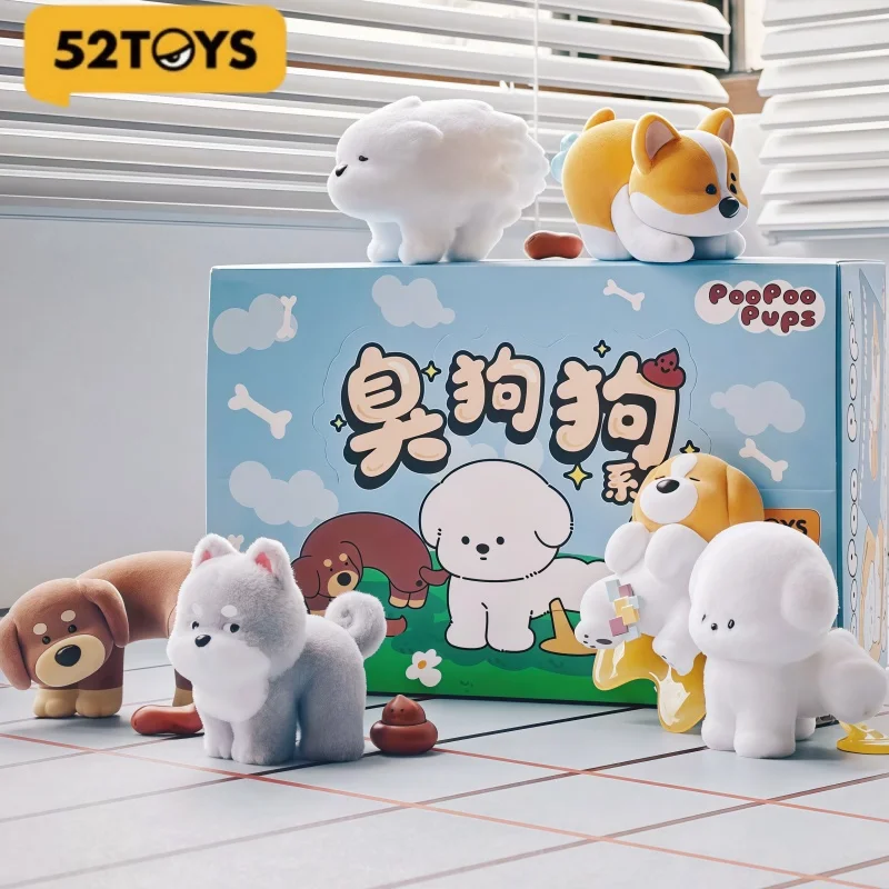 New 52TOYS Blind Box Flocked Dog Figurine Cute Desktop Car Decoration Stinky Dog Series Puppy Ornament Holiday Gift For Women
New 52TOYS Blind Box Flocked Dog Figurine Cute Desktop Car Decoration Stinky Dog Series Puppy Ornament Holiday Gift For Women