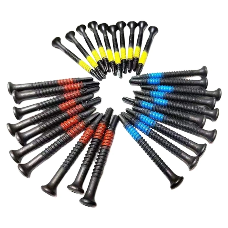 30Pcs Black Oxide Coated SelfTapping Screws For Wood And Metal Applications AntiCorrosion Protections For Door Lock M4YD
30Pcs Black Oxide Coated SelfTapping Screws For Wood And Metal Applications AntiCorrosion Protections For Door Lock M4YD