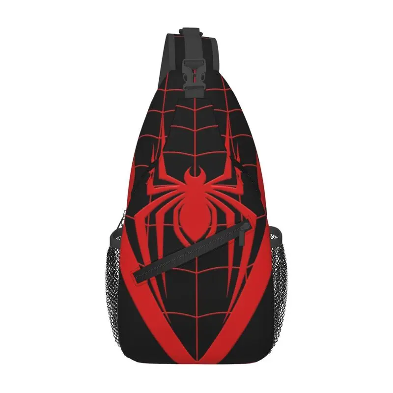 Spider Man Crossbody Sling Backpack Men Custom Chest Shoulder Bag for Travel Hiking Daypack
Spider Man Crossbody Sling Backpack Men Custom Chest Shoulder Bag for Travel Hiking Daypack
