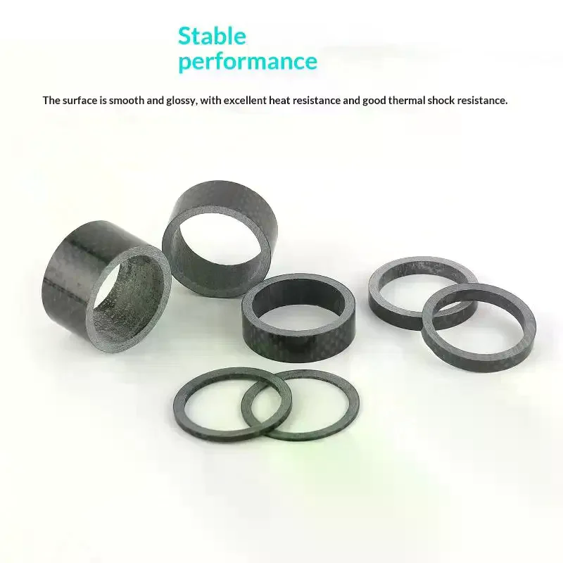 4/5Pcs Bicycle Carbon Fiber Spacer 3/5/10/15/20mm Headset Washer 28.6mm Fork Tube Spacer Mountain Bike Accessories
4/5Pcs Bicycle Carbon Fiber Spacer 3/5/10/15/20mm Headset Washer 28.6mm Fork Tube Spacer Mountain Bike Accessories