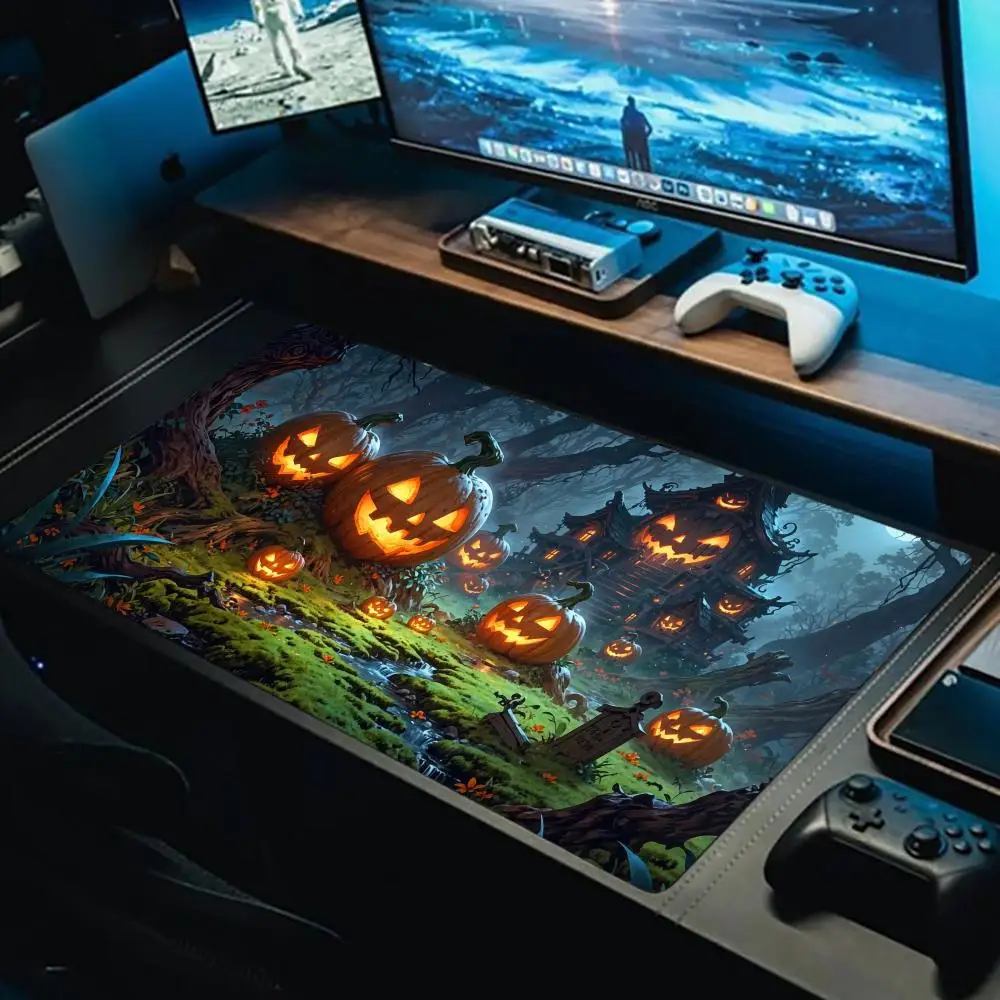 Mouse Pad Halloween Pumpkin Anime Large Gaming Pads Rubber Mousepad Office Accessories Laptop Desk Mat 900x400 Extended Carpet
Mouse Pad Halloween Pumpkin Anime Large Gaming Pads Rubber Mousepad Office Accessories Laptop Desk Mat 900x400 Extended Carpet