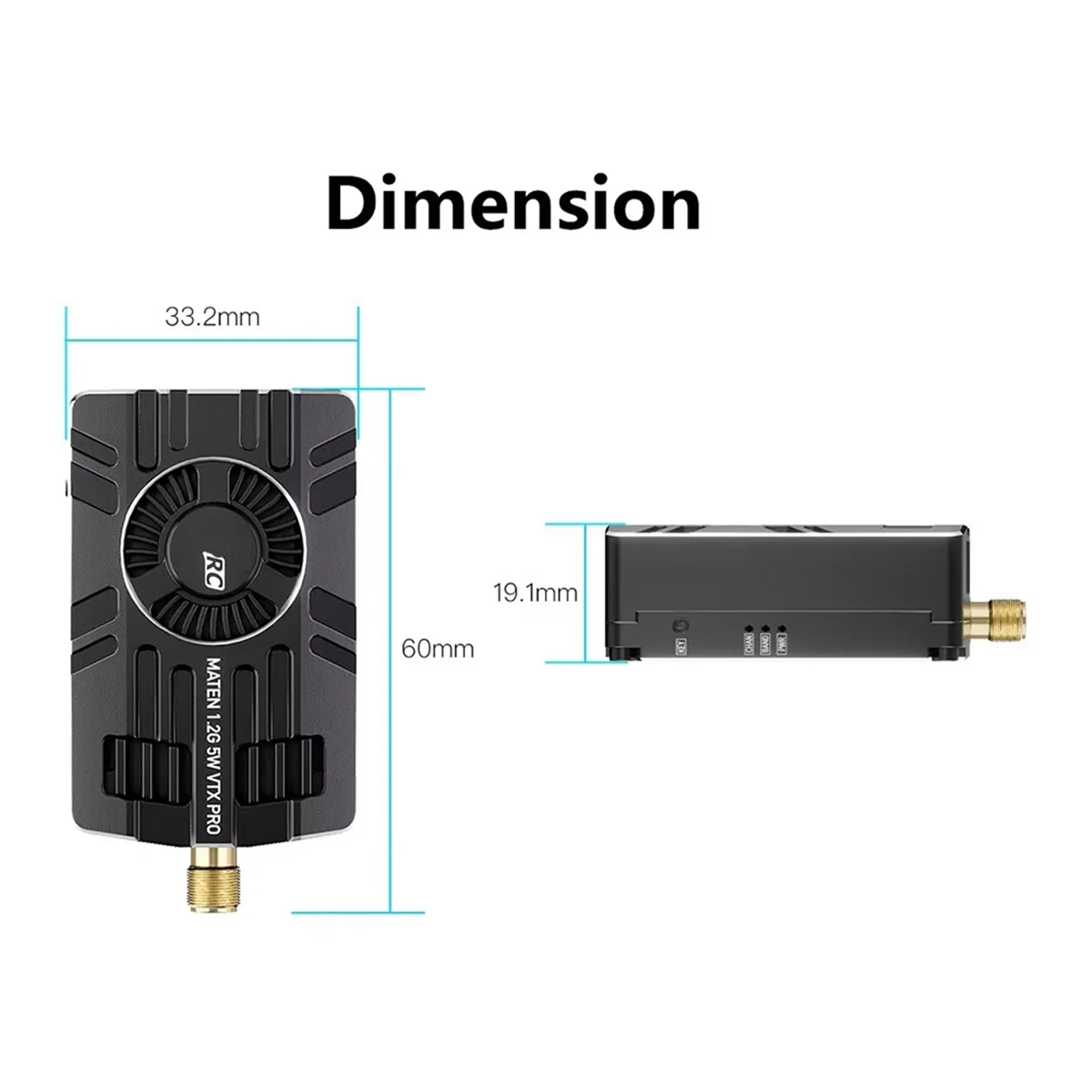 【Hot&Price】For GEPRC MATEN 1.2G 5W VTX PRO 9CH 5000mW Long Range VTX for DIY RC FPV Quadcopter Freestyle Drone Parts
【Hot&Price】For GEPRC MATEN 1.2G 5W VTX PRO 9CH 5000mW Long Range VTX for DIY RC FPV Quadcopter Freestyle Drone Parts