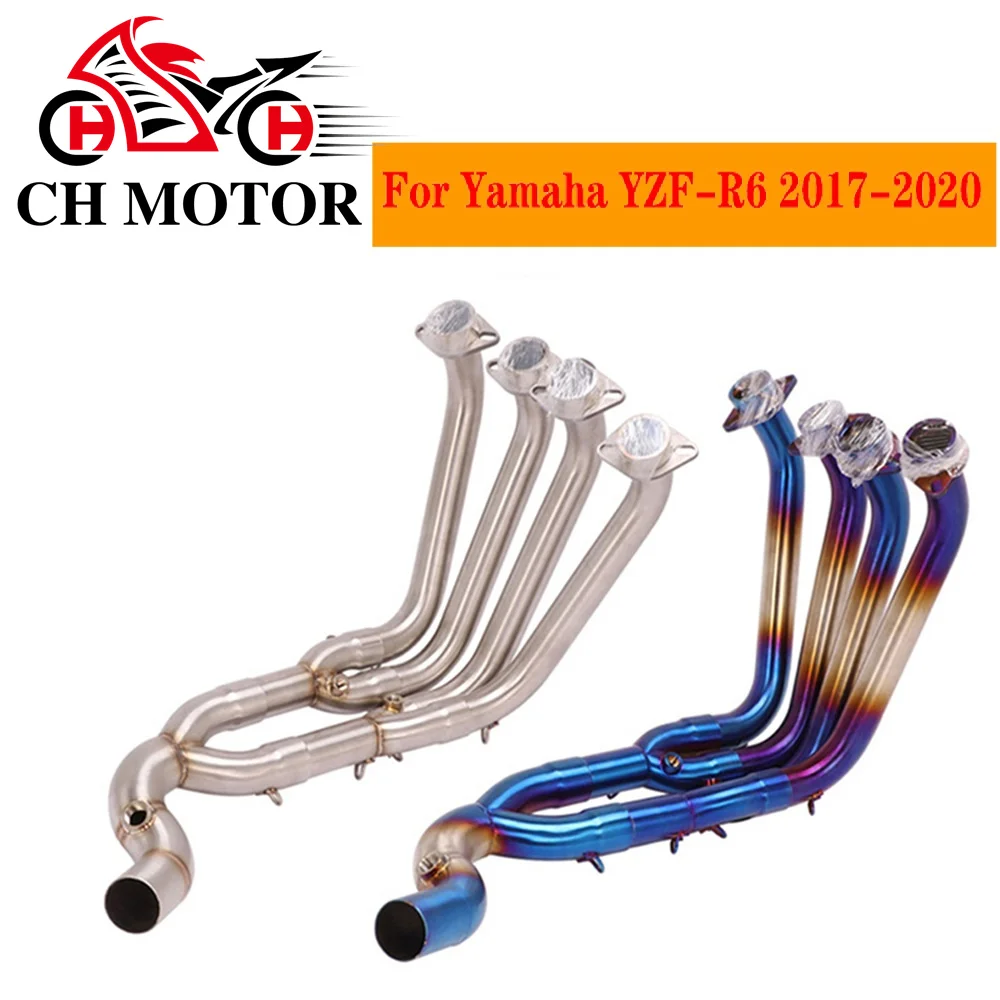 Motorcycle Exhaust Escape Stainless Steel Front Link Pipe For YAMAHA R6 Exhaust Elbow Connection Pipe r6 2017-2020 45mm
Motorcycle Exhaust Escape Stainless Steel Front Link Pipe For YAMAHA R6 Exhaust Elbow Connection Pipe r6 2017-2020 45mm