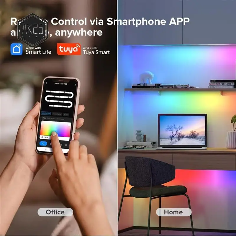 AK25-SPI Wifi RGB LED Controller DR03W Tuya Wifi LED Controller For WS2811 WS2812B WS2815 Addressable RGB LED Strip Work
AK25-SPI Wifi RGB LED Controller DR03W Tuya Wifi LED Controller For WS2811 WS2812B WS2815 Addressable RGB LED Strip Work