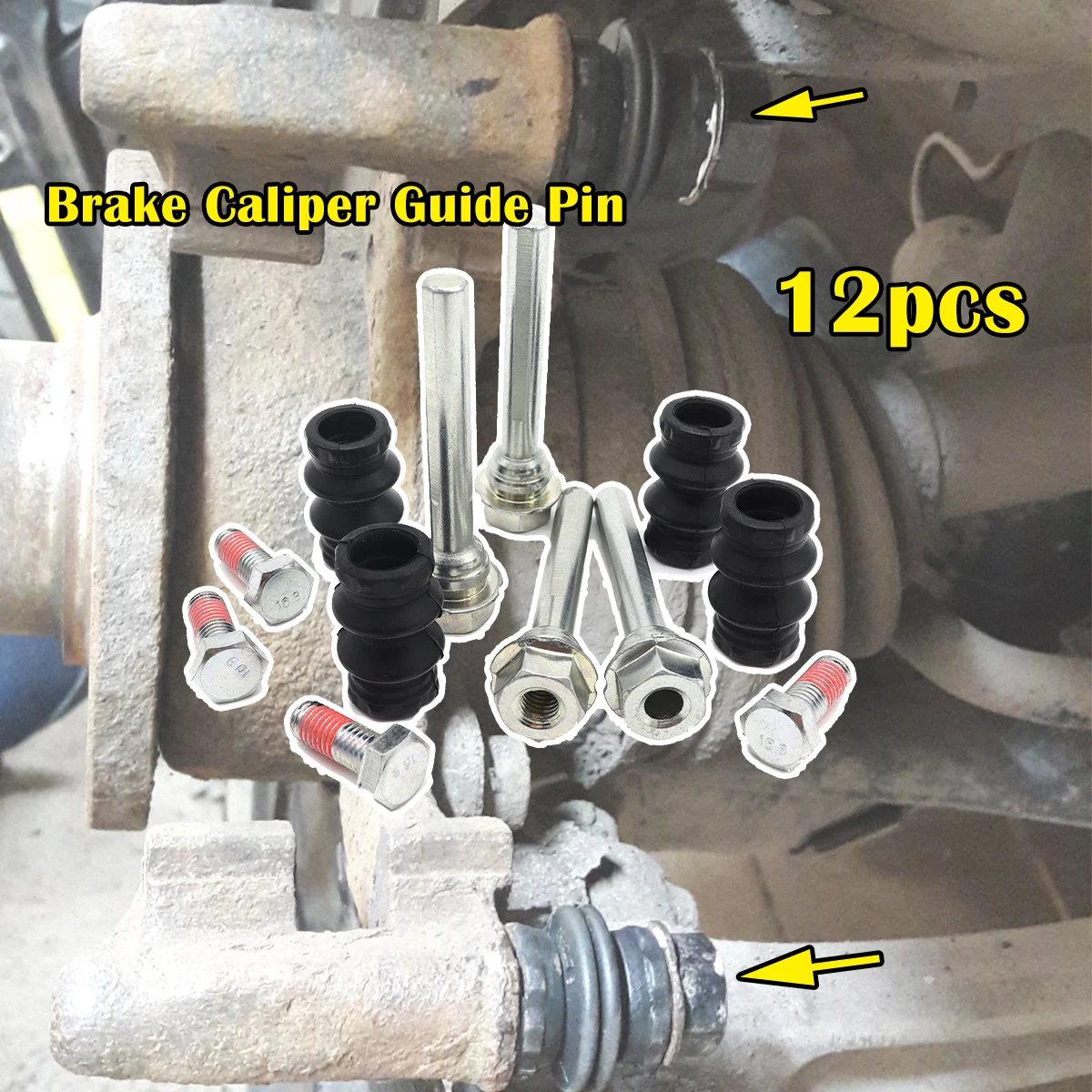 For SKODA FABIA OCTAVIA RAPID ROOMSTER SUPERB YETI Toyota AVENSIS Brake Caliper Cylinder Slider Guide Pin For Disc Housing Bolt
For SKODA FABIA OCTAVIA RAPID ROOMSTER SUPERB YETI Toyota AVENSIS Brake Caliper Cylinder Slider Guide Pin For Disc Housing Bolt