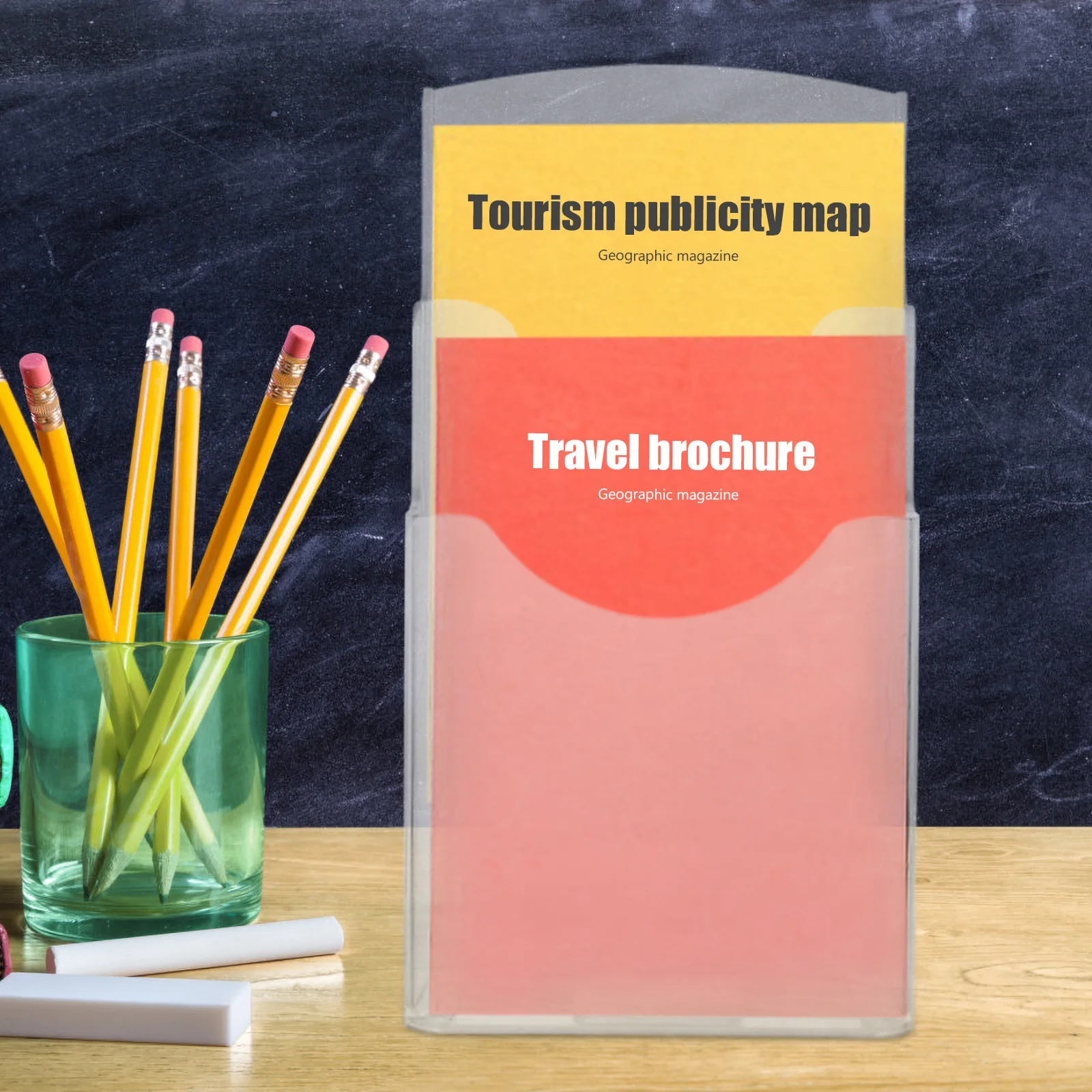 Clear File Rack Desktop Sloped Document Organizer for Office School Books Brochure Pamphlet Holder Flyer Display Stand
Clear File Rack Desktop Sloped Document Organizer for Office School Books Brochure Pamphlet Holder Flyer Display Stand