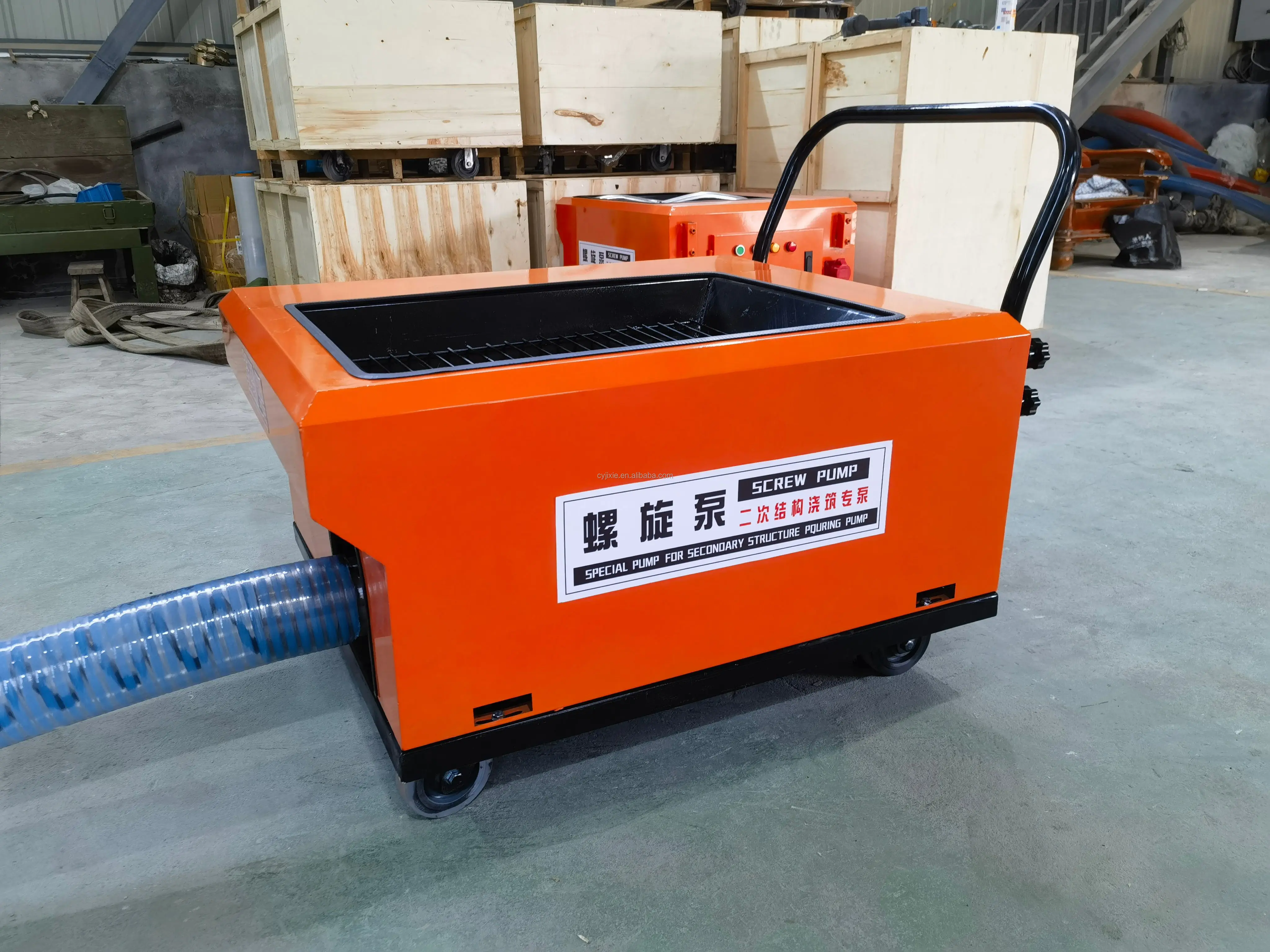Customized Miniature Electric Screw Conveying Cement Mortar Concrete Machine Miniature Concrete Pump
Customized Miniature Electric Screw Conveying Cement Mortar Concrete Machine Miniature Concrete Pump