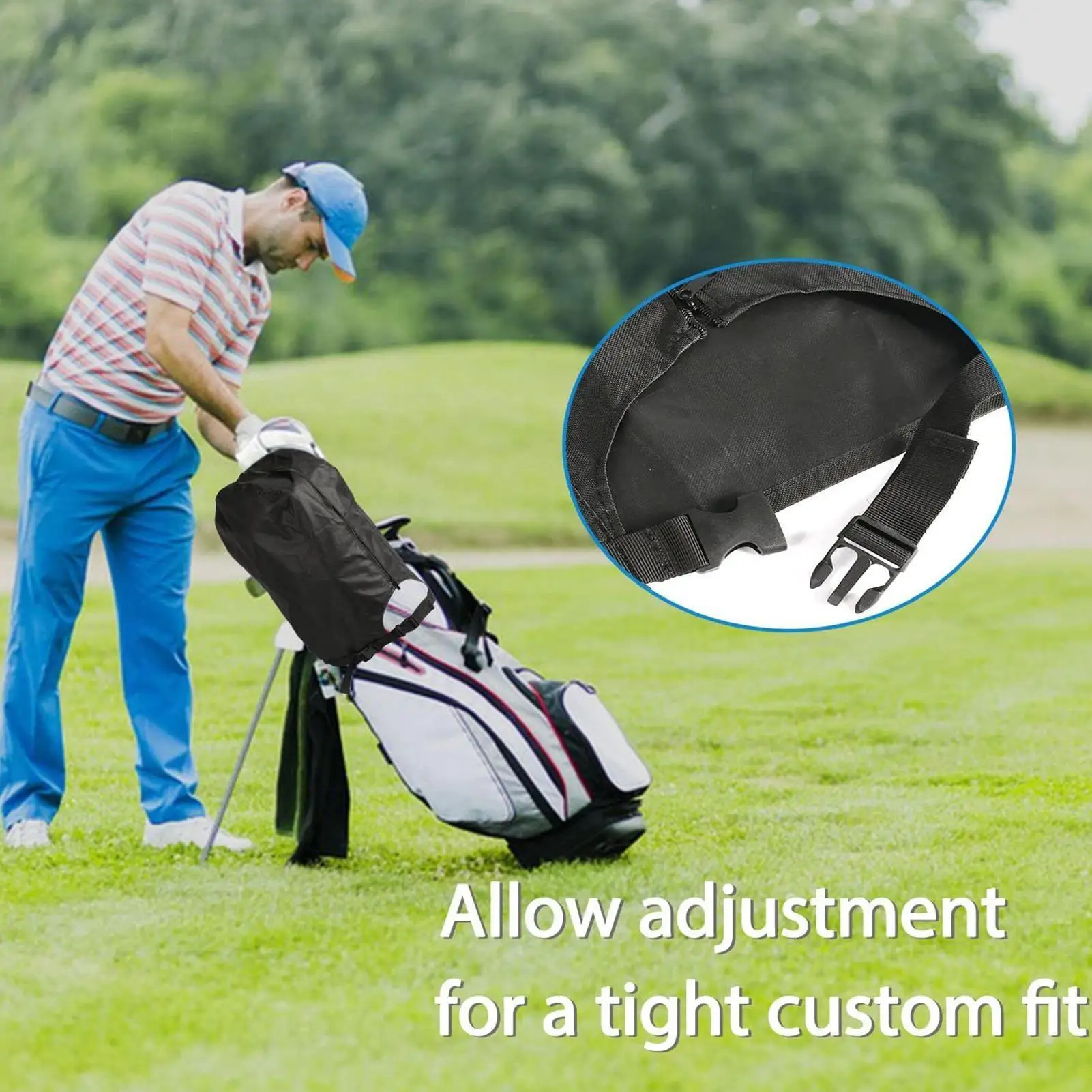 Golf Bag Cover Rainproof Golf Bag Dust Cover Weatherproof Foldable Rain Hood UV-Resistant Lightweight Club Protector For Men
Golf Bag Cover Rainproof Golf Bag Dust Cover Weatherproof Foldable Rain Hood UV-Resistant Lightweight Club Protector For Men