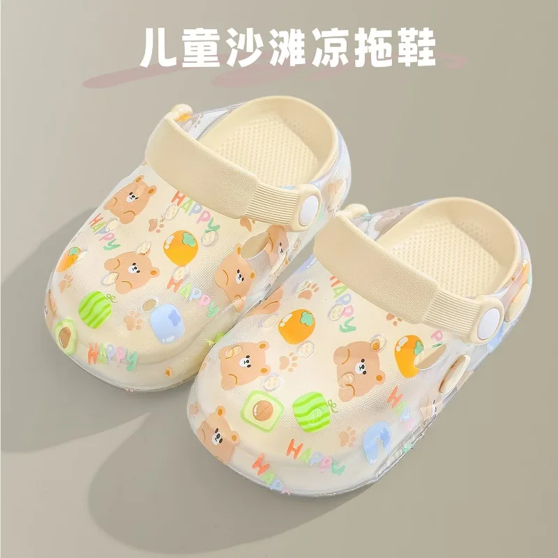 Детские сабо, пляжные сандалии для малышей и детей ясельного возраста, летние мультяшные тапочки для мальчиков и девочек, милые желейные шлепанцы, удобные для детей
Детские сабо, пляжные сандалии для малышей и детей ясельного возраста, летние мультяшные тапочки для мальчиков и девочек, милые желейные шлепанцы, удобные для детей