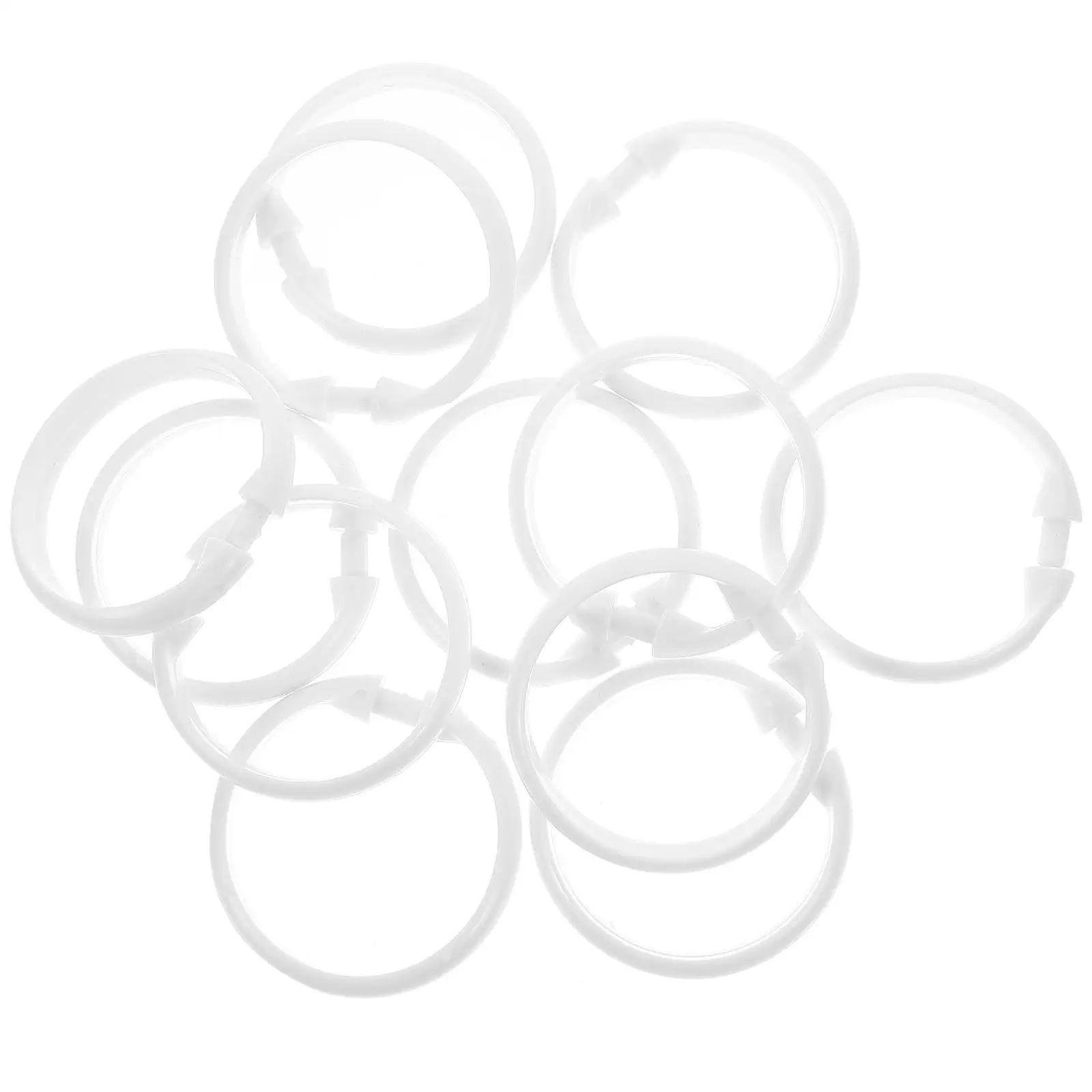 12 Pcs Shower Curtain Hooks Black White Sheer Plastic Rings Easy Installation Glides Smoothly Bath Tub Change Room
12 Pcs Shower Curtain Hooks Black White Sheer Plastic Rings Easy Installation Glides Smoothly Bath Tub Change Room