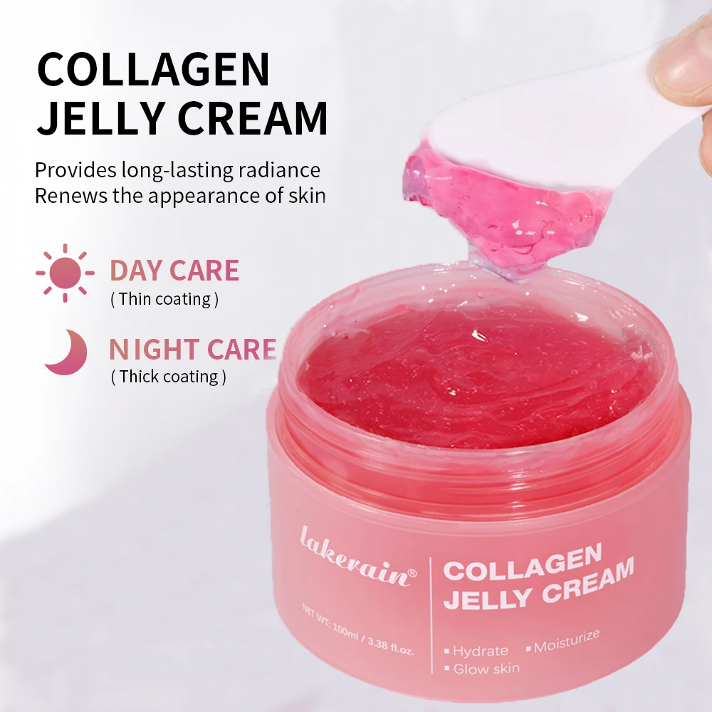 Collagen Jelly Cream Deeply Hydrates Firm Glowing Reduce Sagging & Wrinkle Glowing Boosts Skin Korean Face Care Products
Collagen Jelly Cream Deeply Hydrates Firm Glowing Reduce Sagging & Wrinkle Glowing Boosts Skin Korean Face Care Products