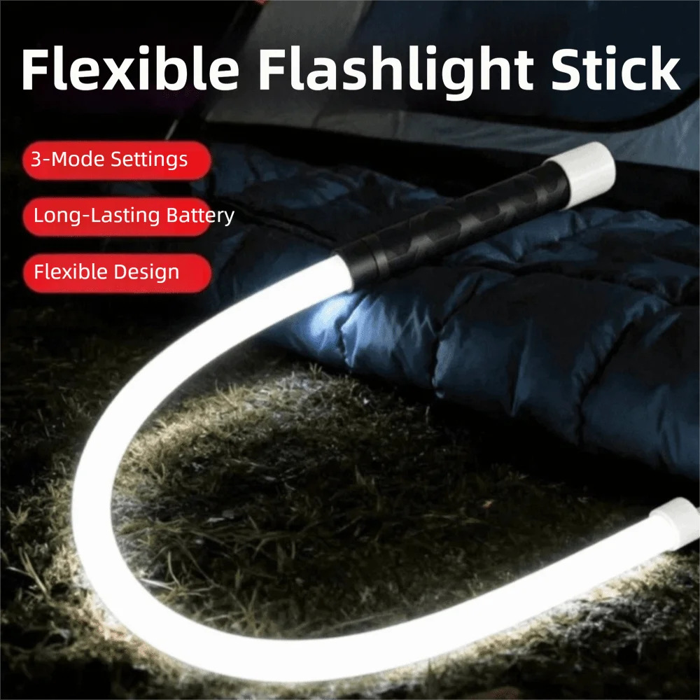 29Inch LED Flashlight Stick 3 Brightness Modes High Lumens Bendable LED Light Portable Waterproof Automotive Lighting Tools
29Inch LED Flashlight Stick 3 Brightness Modes High Lumens Bendable LED Light Portable Waterproof Automotive Lighting Tools