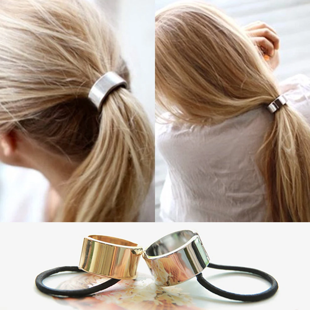 4 Pcs Alloy Hair Ties Elastic Women Girls Ponytail Holders Cuffs DIY Hairstyles Comfortable Safe Stretch Sports Yoga
4 Pcs Alloy Hair Ties Elastic Women Girls Ponytail Holders Cuffs DIY Hairstyles Comfortable Safe Stretch Sports Yoga