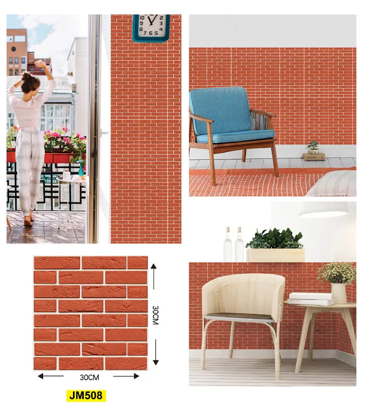 3D Wall Stickers PVC Self-adhesive Wallpapers for Kitchen Dining Living Room TV Background Home Decor Peel and Stick 10/20 PCS
3D Wall Stickers PVC Self-adhesive Wallpapers for Kitchen Dining Living Room TV Background Home Decor Peel and Stick 10/20 PCS