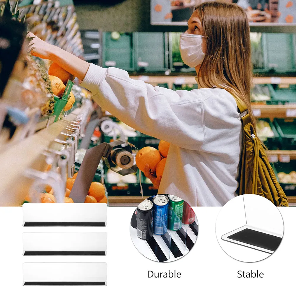 5pcs Shelf Dividers For Store Supermarket Snacks Divider Organization Racks Commodity Baffle Classification Clapboard
5pcs Shelf Dividers For Store Supermarket Snacks Divider Organization Racks Commodity Baffle Classification Clapboard