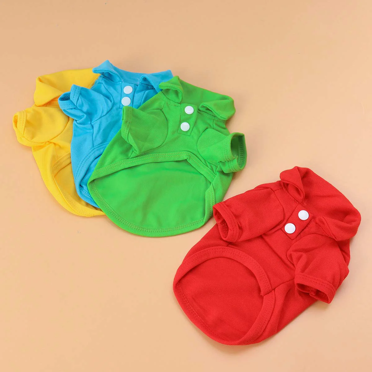 4PCS Pure Color Pet Dog T Shirt Summer Pets Dogs Clothing Short Sleeve T-Shirts for Small Dogs - Size XS
4PCS Pure Color Pet Dog T Shirt Summer Pets Dogs Clothing Short Sleeve T-Shirts for Small Dogs - Size XS