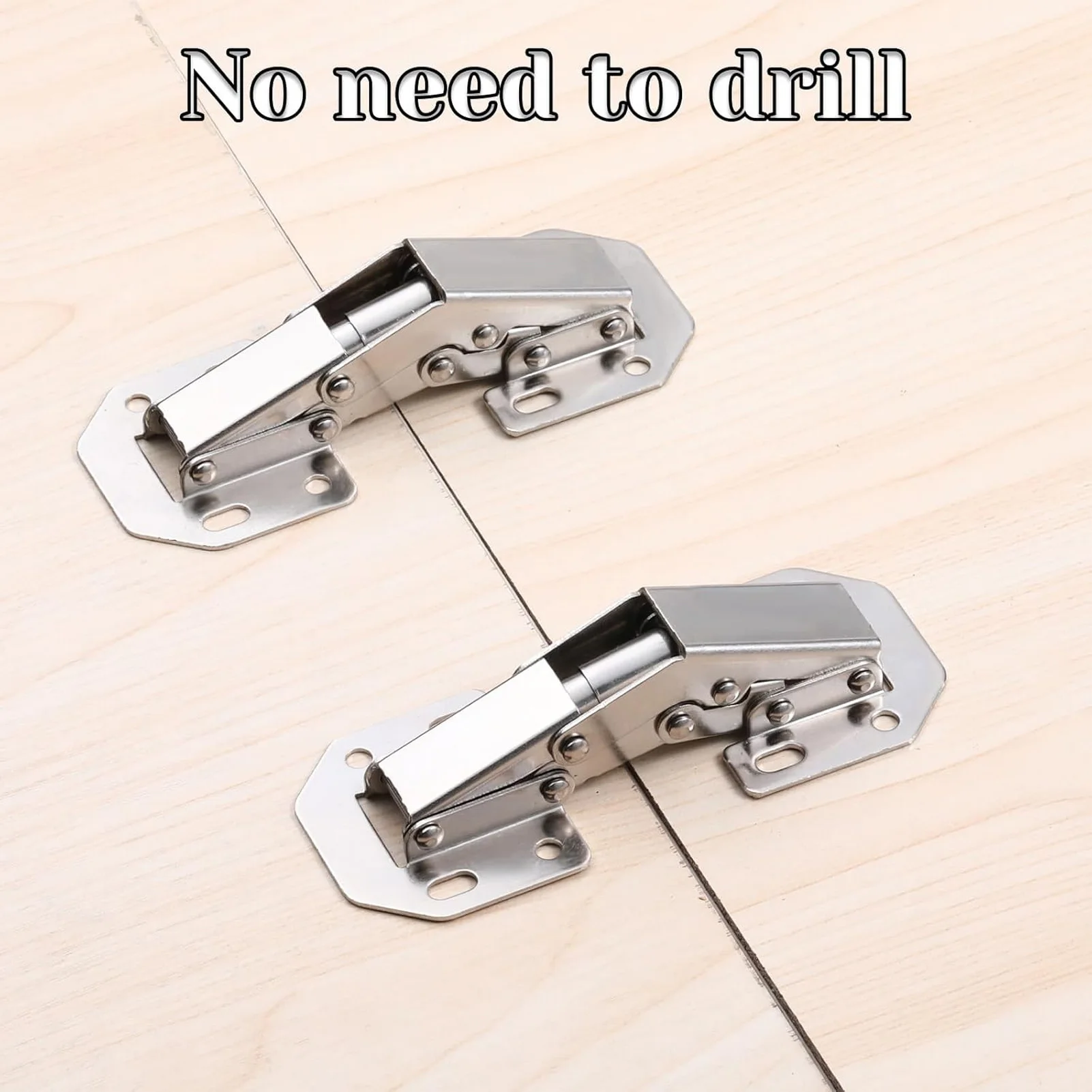 8pcs Spring-Cushioned Silent Hinge Waterproof Stainless Steel Hinge for Mahjong Tables Kitchen Cabinet Doors
8pcs Spring-Cushioned Silent Hinge Waterproof Stainless Steel Hinge for Mahjong Tables Kitchen Cabinet Doors