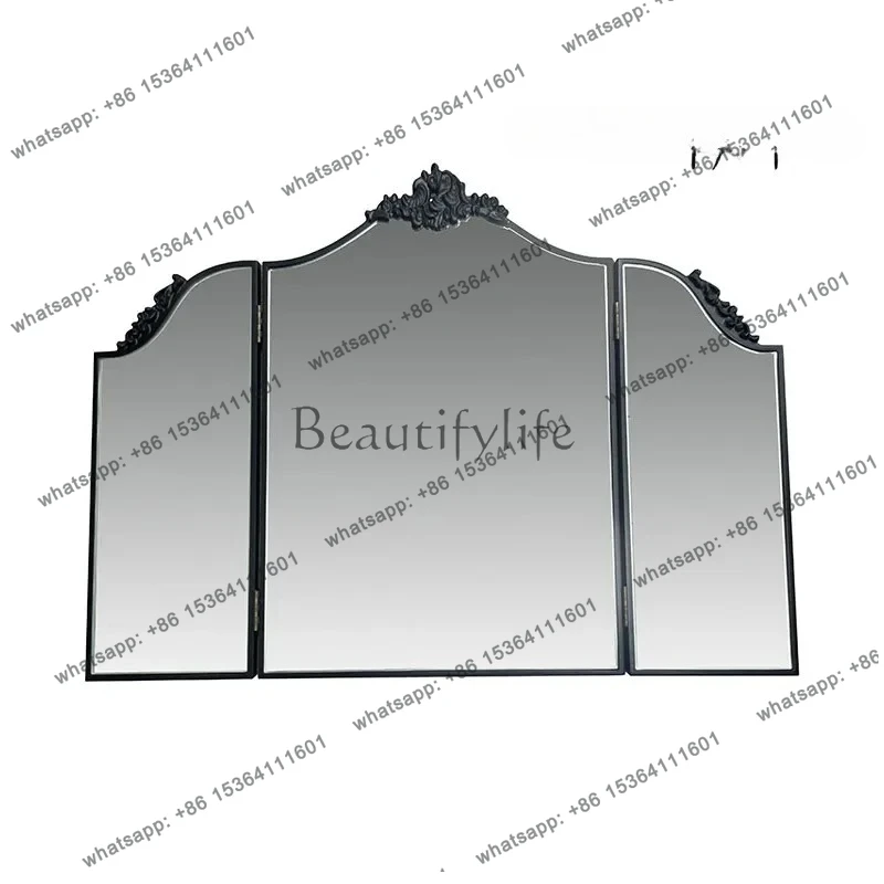 FG43Specchio per il trucco da comò intagliato retrò europeo Specchio da tavolo triplo Specchio pieghevole a tre lati Decorazione
FG43Specchio per il trucco da comò intagliato retrò europeo Specchio da tavolo triplo Specchio pieghevole a tre lati Decorazione