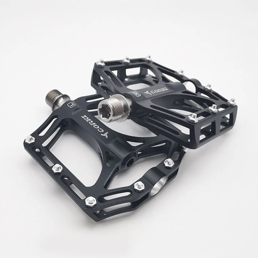 Durable Bike Pedal 3 Ball Bearings 9/16inch Strong Crawling 1 Pair Titanium Alloy+Aluminum Alloy Titanium Axis
Durable Bike Pedal 3 Ball Bearings 9/16inch Strong Crawling 1 Pair Titanium Alloy+Aluminum Alloy Titanium Axis
