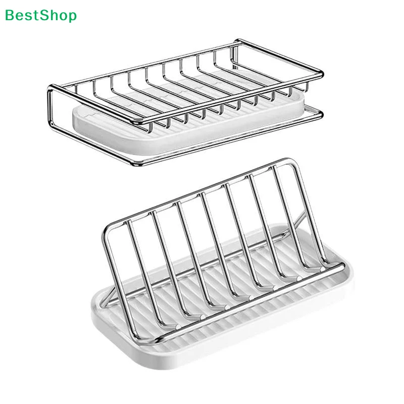 Stainless Steel Soap Rack Kitchen Bathroom Sink Shelf W Drainage Tray Rust-resistant Saver Basket For Kitchen Bathroom Accessory
Stainless Steel Soap Rack Kitchen Bathroom Sink Shelf W Drainage Tray Rust-resistant Saver Basket For Kitchen Bathroom Accessory