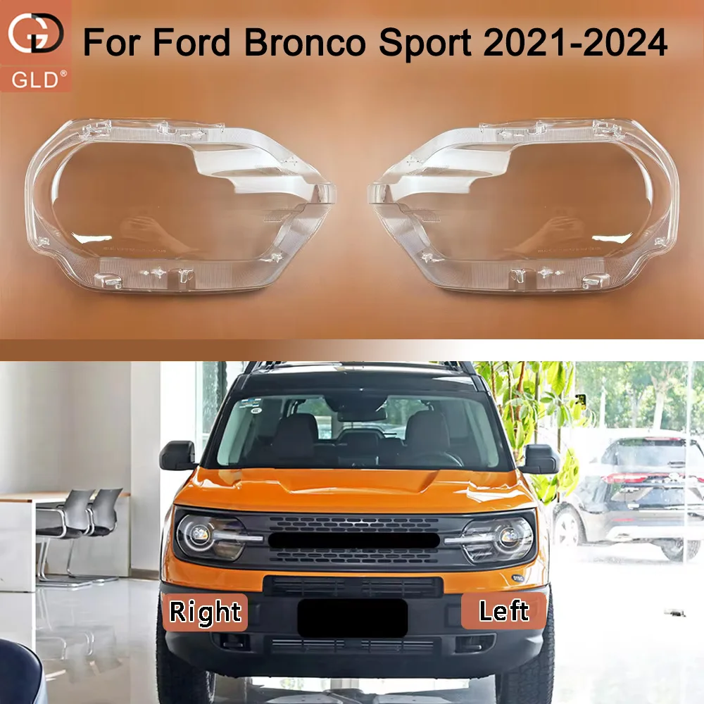 Headlamp Lamp Cover Headlight Shell For Ford Bronco 2021-2024 Sport Transparent Mask Lens Plexiglass Replace Original Lampshade
Headlamp Lamp Cover Headlight Shell For Ford Bronco 2021-2024 Sport Transparent Mask Lens Plexiglass Replace Original Lampshade
