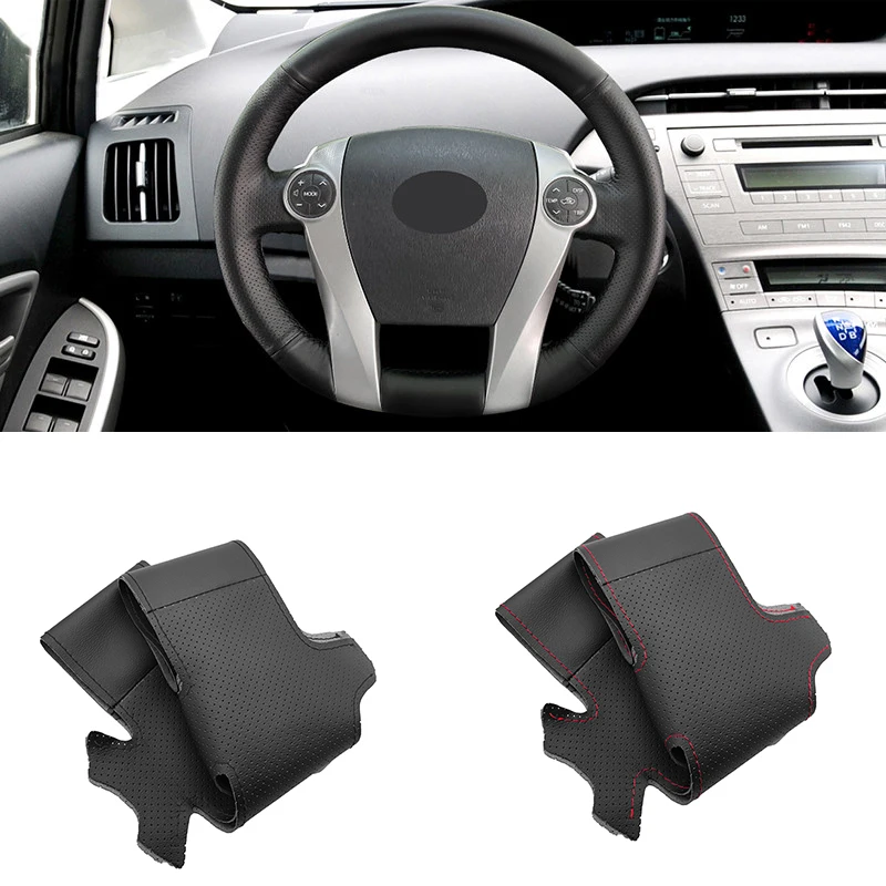 For Toyota Prius 30 XW30 2009 2010 2011 2012 2013 2014 2015 Prius C US 2012 - 2017 Perforated Leather Car Steering Wheel Cover
For Toyota Prius 30 XW30 2009 2010 2011 2012 2013 2014 2015 Prius C US 2012 - 2017 Perforated Leather Car Steering Wheel Cover